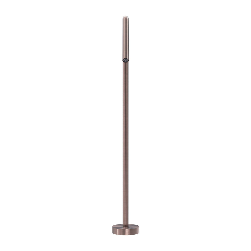 Nero Mecca Floor Standing Bath Spout Only Brushed Bronze Shower Nero