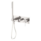 Nero Mecca Shower Mixer Divertor Systerm Brushed Nickel