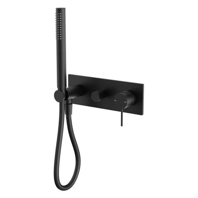 Nero Mecca Shower Mixer Divertor Systerm Matte Black Shower Nero