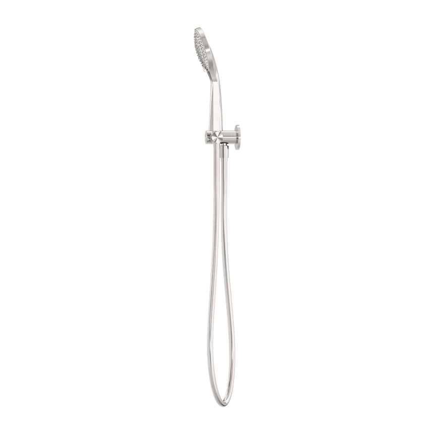 Nero Mecca Hand Hold Shower With Air Shower Brushed Nickel Shower Nero