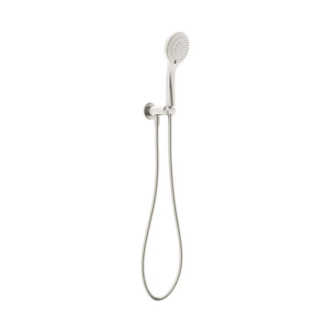 Nero Mecca Hand Hold Shower With Air Shower Brushed Nickel Shower Nero