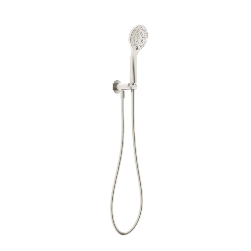 Nero Mecca Hand Hold Shower With Air Shower Brushed Nickel Shower Nero