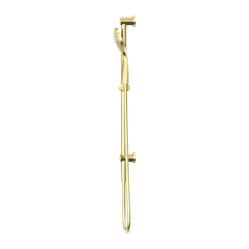Nero Mecca Rail Shower With Air Shower Brushed Yellow Gold Shower Nero