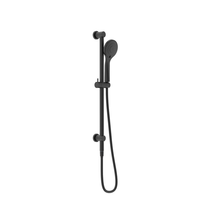 Nero Mecca Rail Shower With Air Shower Matte Black Shower Nero