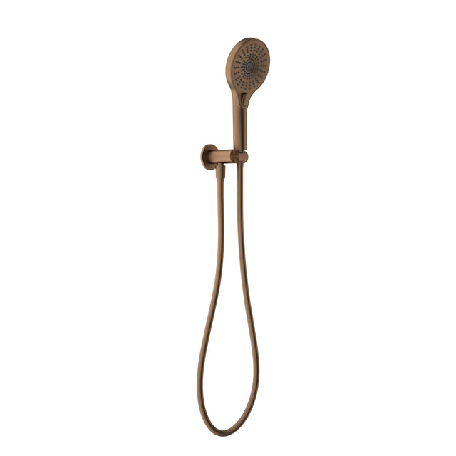 Nero Mecca Hand Hold Shower With Shower Brushed Bronze Shower Nero