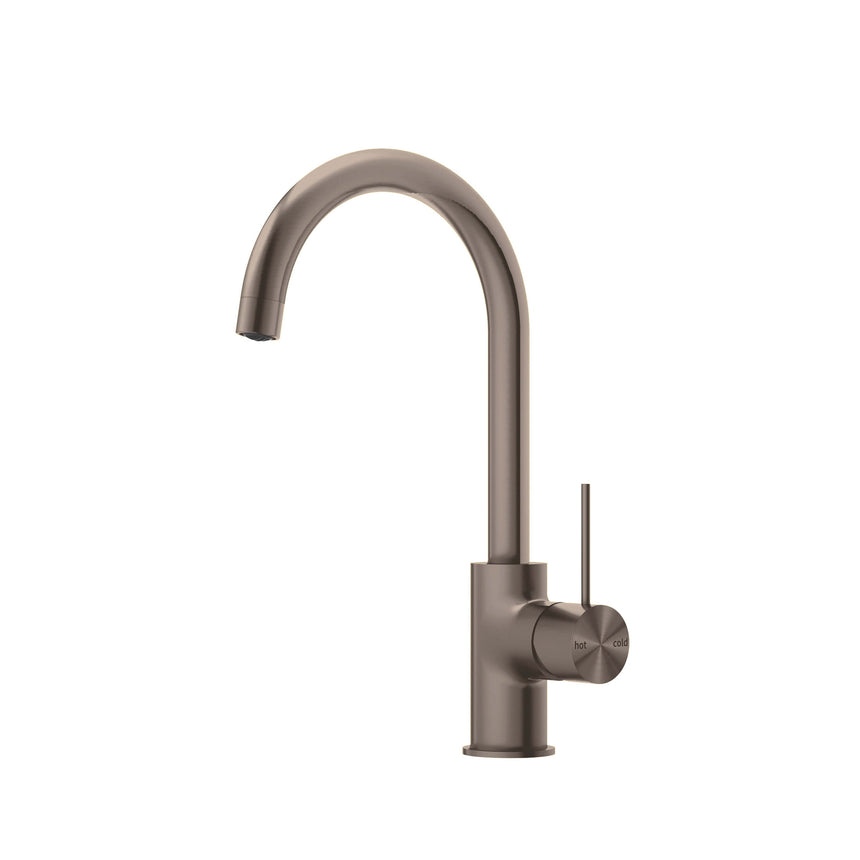 Nero Mecca Kitchen Mixer Brushed Bronze Tapware Nero