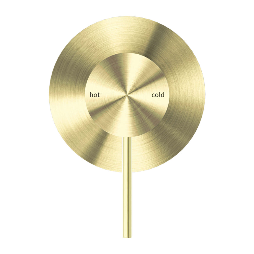 Nero Mecca Shower Mixer Brushed Gold Shower Nero