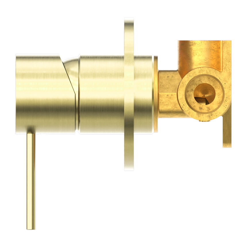 Nero Mecca Shower Mixer Brushed Gold Shower Nero