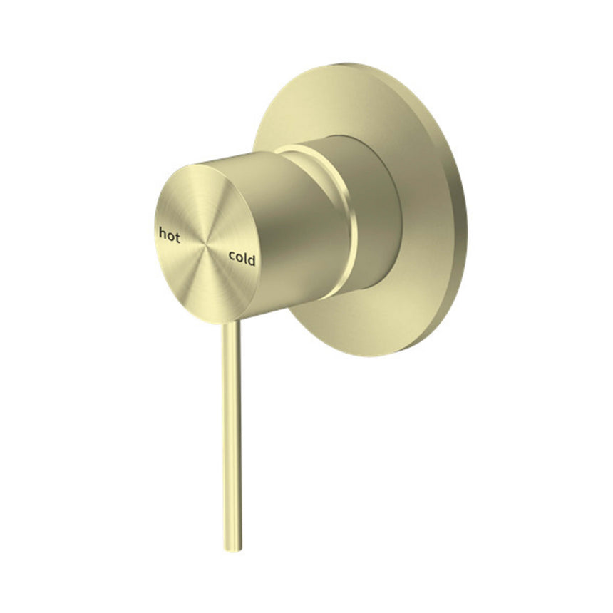 Nero Mecca Shower Mixer Brushed Gold Shower Nero