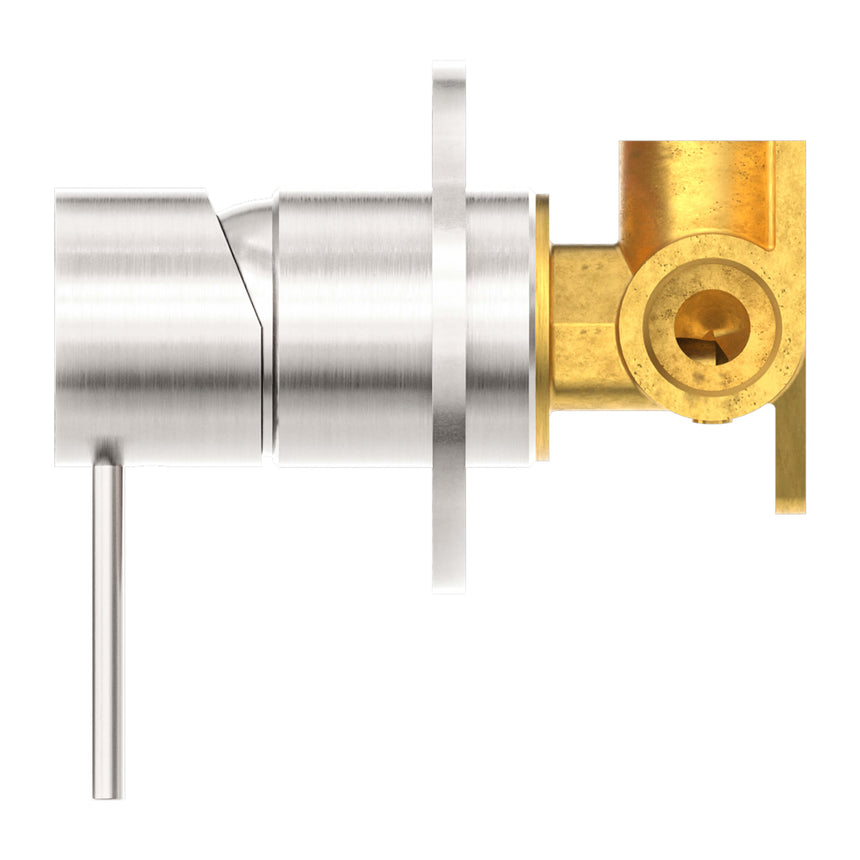 Nero Mecca Shower Mixer Brushed Nickel Shower Nero