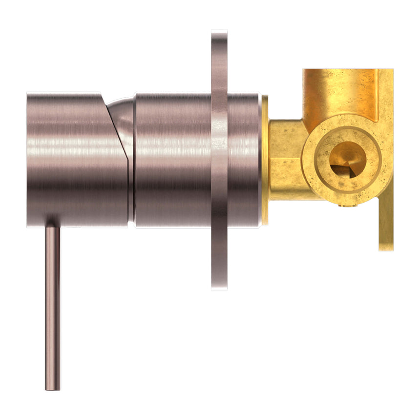 Nero Mecca Shower Mixer Brushed Bronze Shower Nero