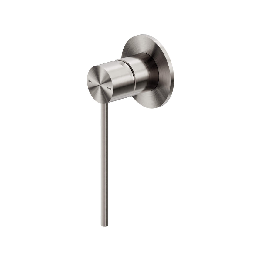 Nero Mecca Care Shower Mixer Brushed Nickel Shower Nero