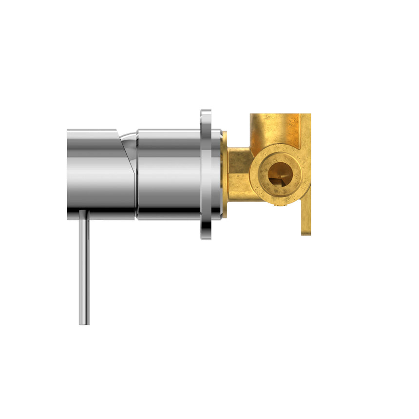Nero Mecca Shower Mixer 60mm Plate Chrome Shower Nero