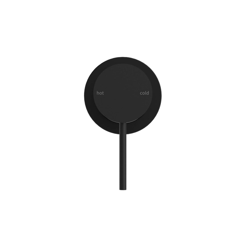 Nero Mecca Shower Mixer 60mm Plate Matte Black Shower Nero