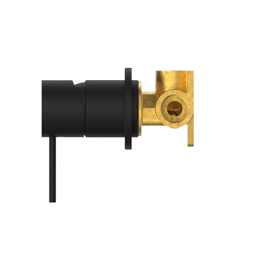 Nero Mecca Shower Mixer 60mm Plate Matte Black Shower Nero