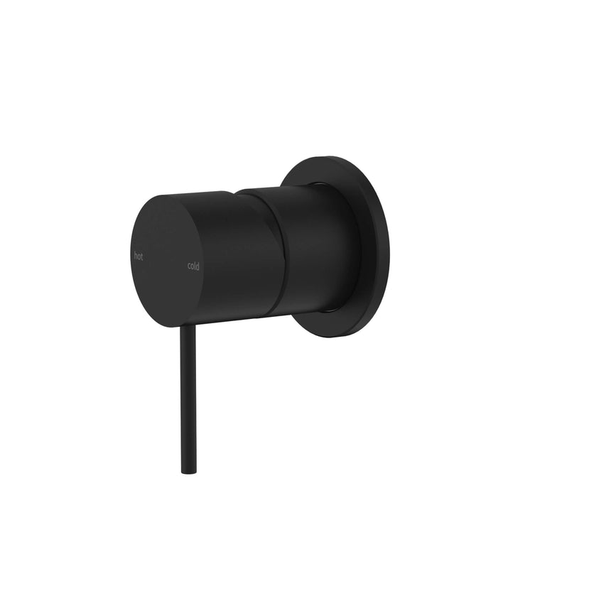 Nero Mecca Shower Mixer 60mm Plate Matte Black Shower Nero