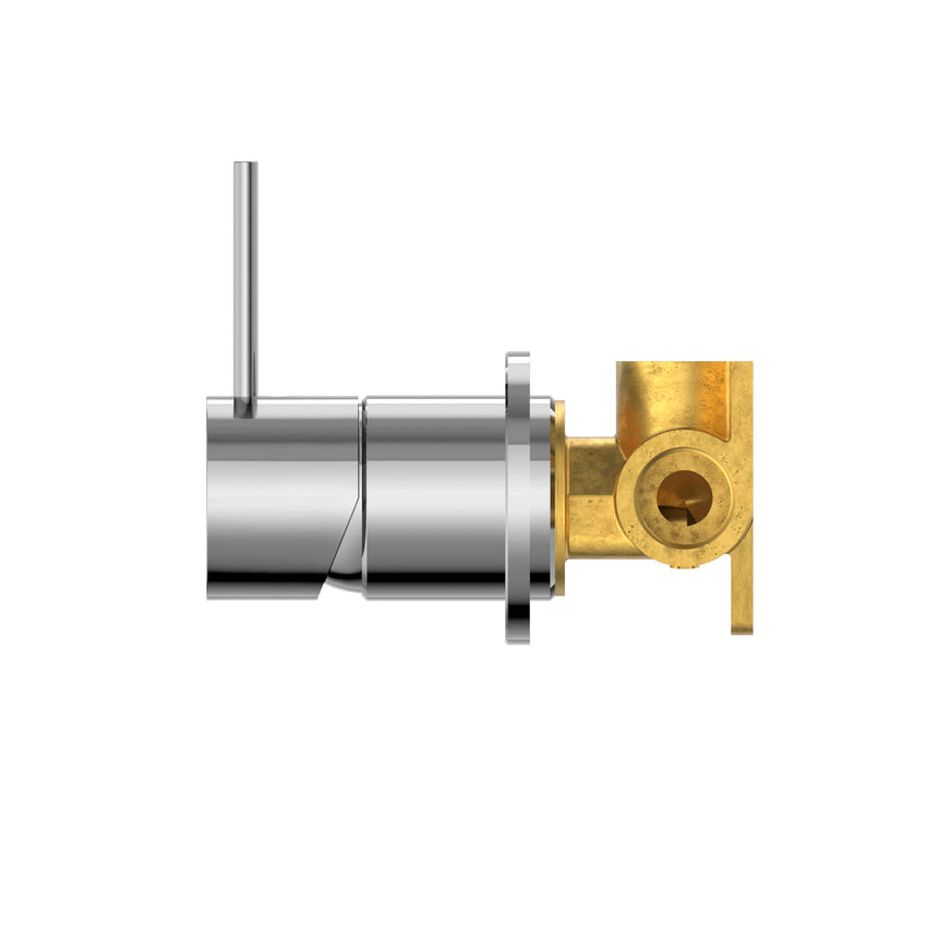 Nero Mecca Shower Mixer 60mm Handle Up Plate Chrome Shower Nero