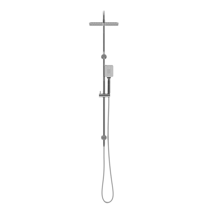 Nero Square Project Twin Shower Chrome Shower Nero