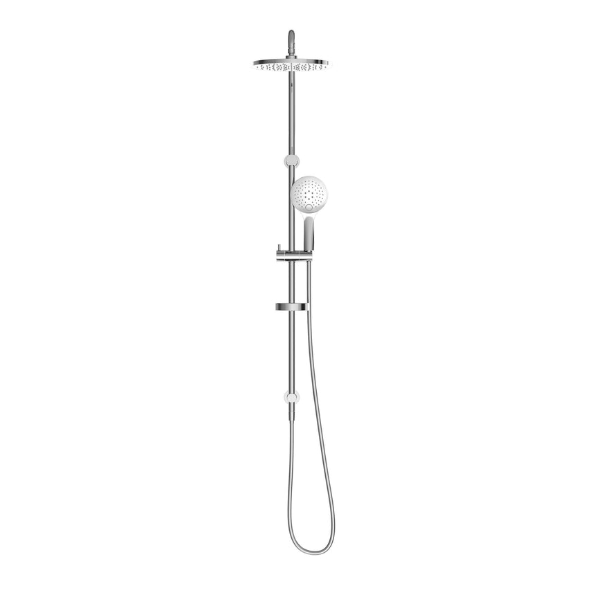 Nero Project Twin Shower Set Chrome Shower Nero