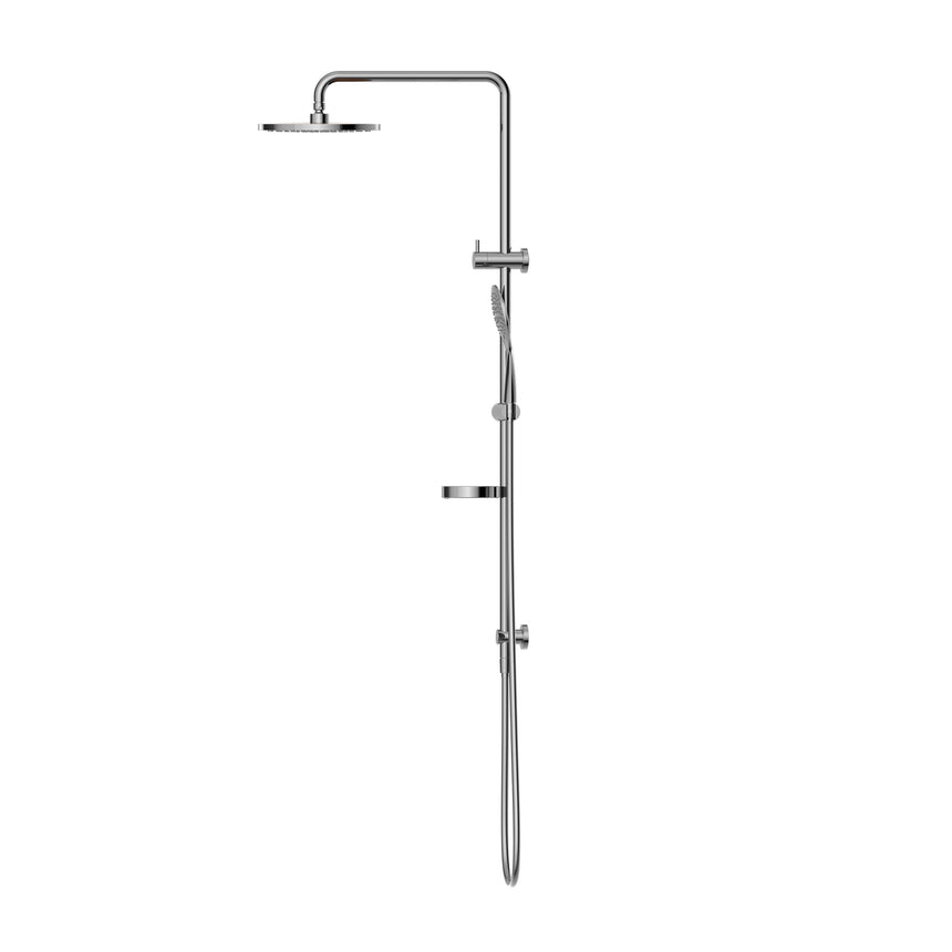 Nero Project Twin Shower Set Chrome Shower Nero