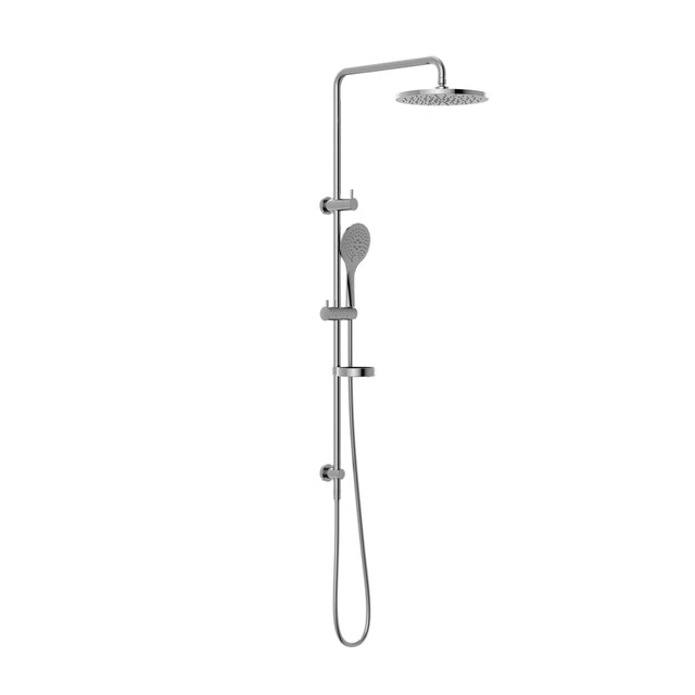 Nero Project Twin Shower Set Chrome Shower Nero