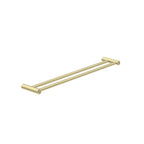 Nero New Mecca Double Towel Rail 600mm Brushed Yellow Gold