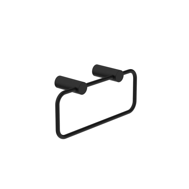 Nero New Mecca Hand Towel Rail Matte Black Bathroom Accessories Nero