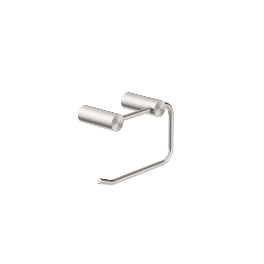 Nero New Mecca Toilet Roll Holder Brushed Nickel Bathroom Accessories Nero
