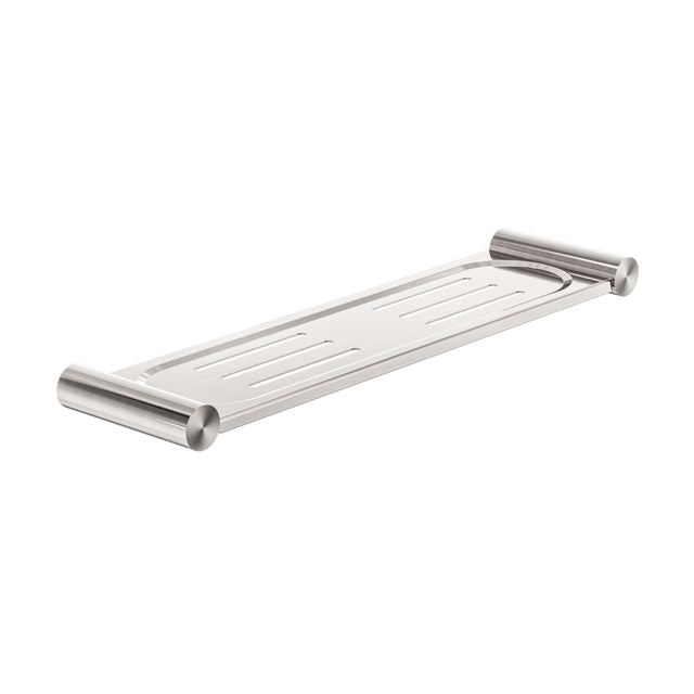 Nero New Mecca Metal Shelf Brushed Nickel Bathroom Accessories Nero