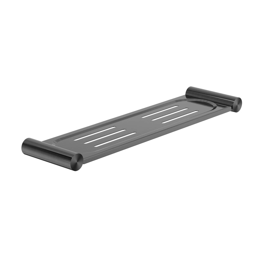 Nero New Mecca Metal Shelf Gun Metal Bathroom Accessories Nero
