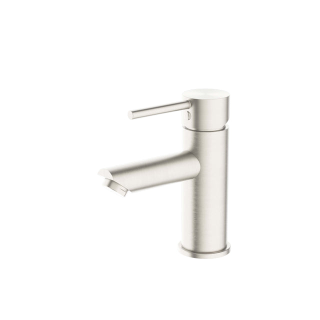 Nero Dolce Basin Mixer Brushed Nickel NR250802BN Tapware Nero