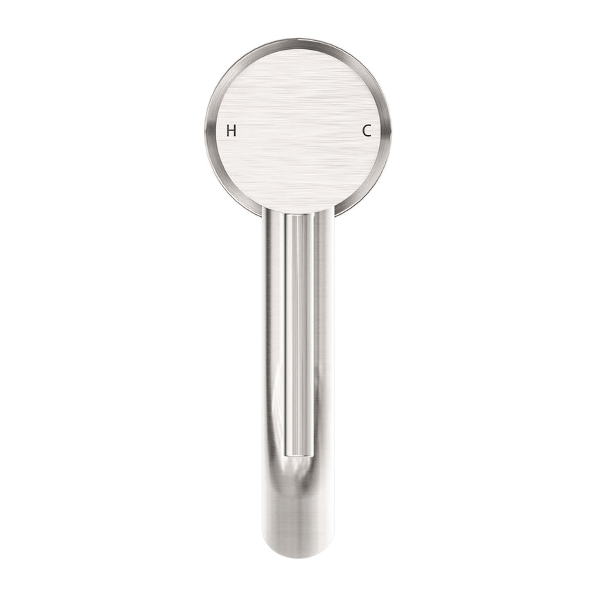 Nero Dolce Basin Mixer Brushed Nickel NR250802aBN Tapware Nero