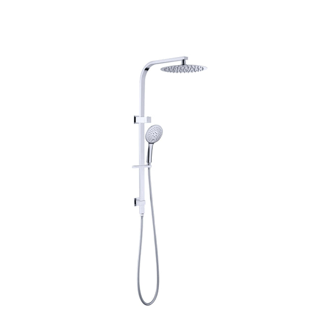 Nero Bianca Shower Set Round Head Chrome Shower Nero