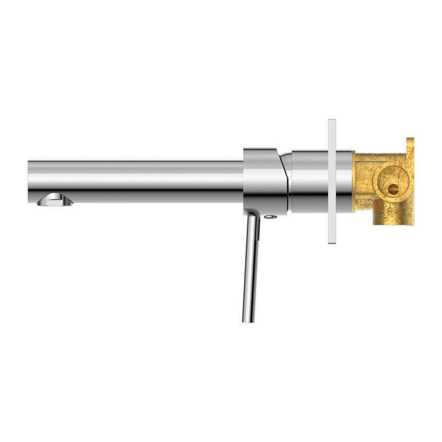 Nero Dolce Wall Basin Mixer Chrome NR250807aCH Tapware Nero