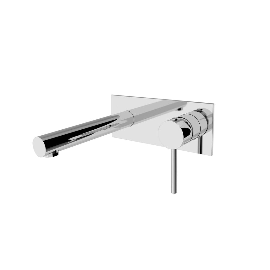 Nero Dolce Wall Basin Mixer Chrome NR250807aCH Tapware Nero
