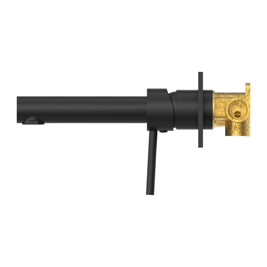 Nero Dolce Wall Basin Mixer Matte Black NR250807aMB Tapware Nero