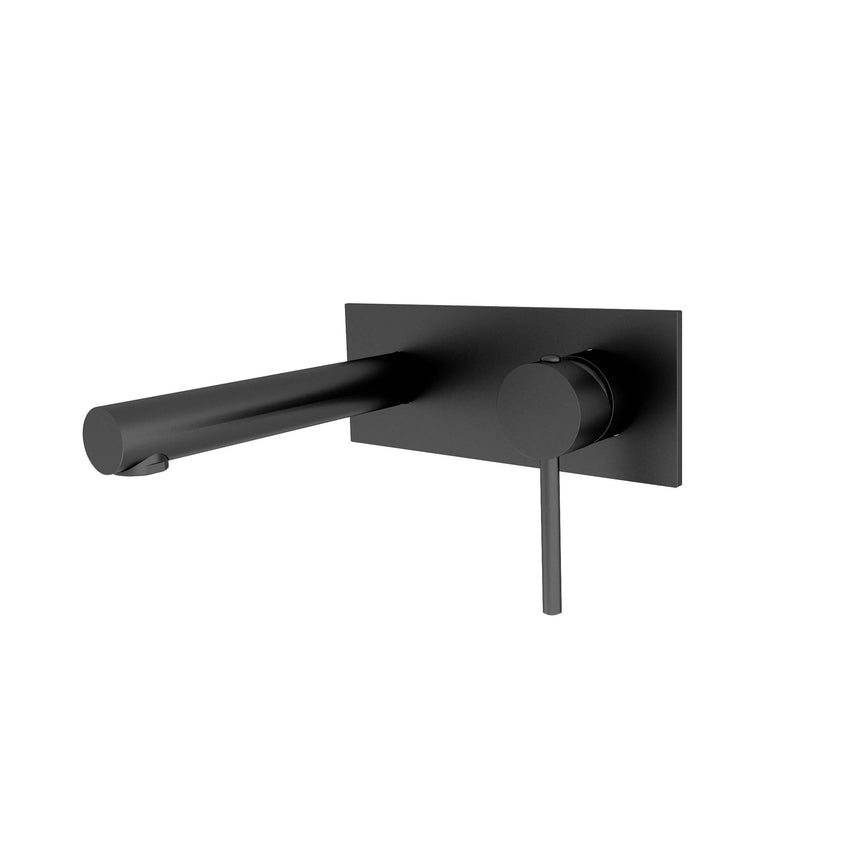 Nero Dolce Wall Basin Mixer Matte Black NR250807aMB Tapware Nero