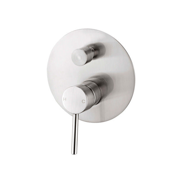 Nero Dolce Shower Mixer With Divertor Brushed Nickel Shower Nero