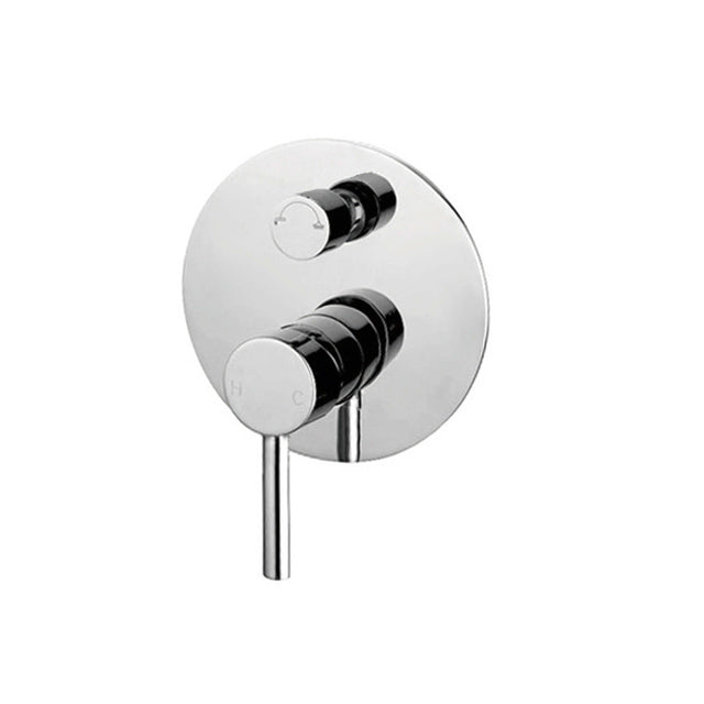 Nero Dolce Shower Mixer With Divertor Chrome Shower Nero