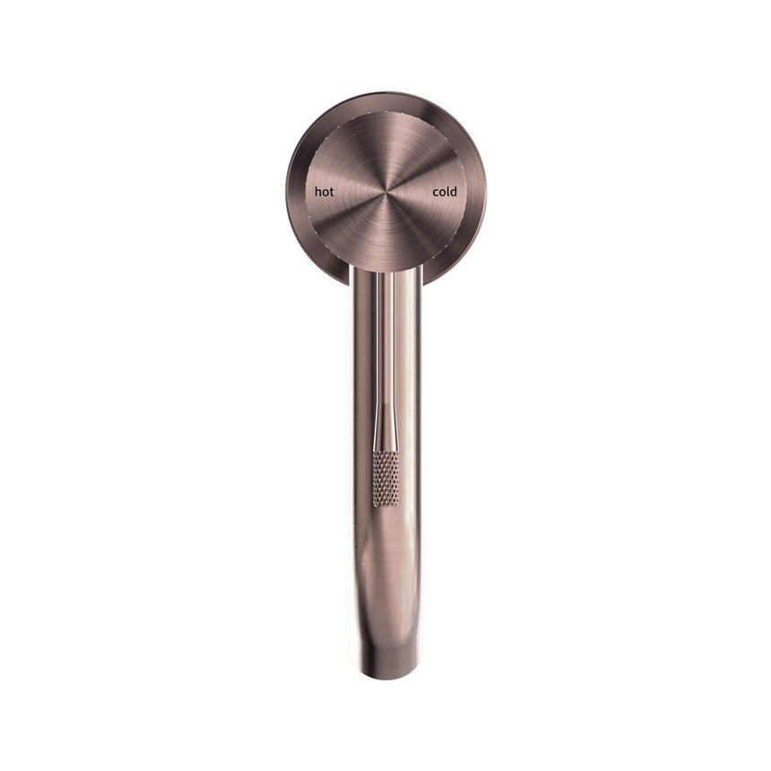 Nero Opal Basin Mixer Brushed Bronze Tapware Nero