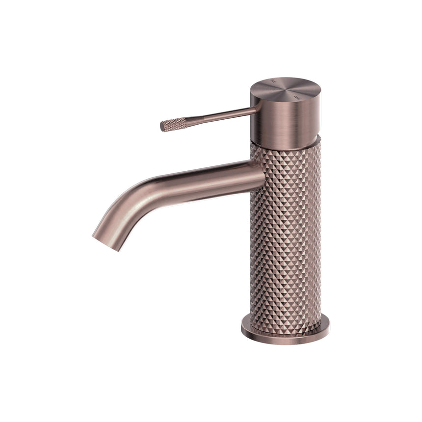 Nero Opal Basin Mixer Brushed Bronze Tapware Nero