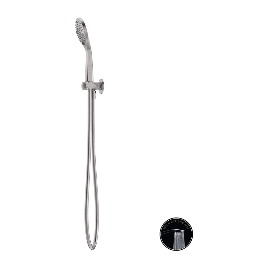 Nero Opal Shower Bracket With Air Shower Brushed Nickel Shower Nero
