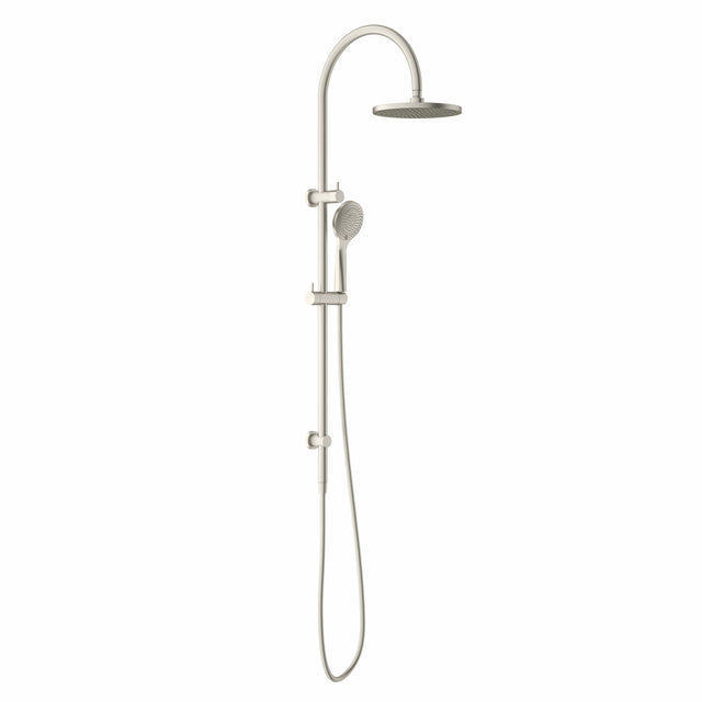 Nero Opal Shower Set With Air Shower Brushed Nickel Shower Nero
