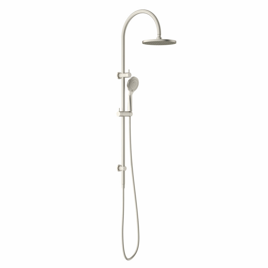 Nero Opal Shower Set With Air Shower Brushed Nickel Shower Nero