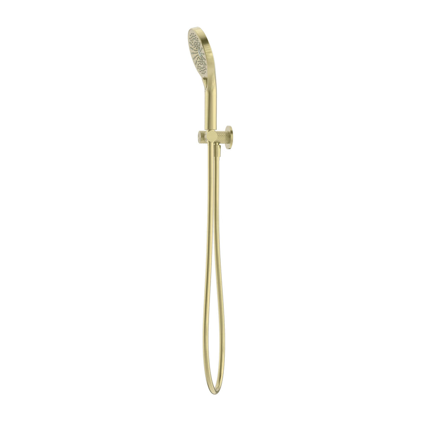 Nero Opal Shower Bracket Brushed Yellow Gold Shower Nero