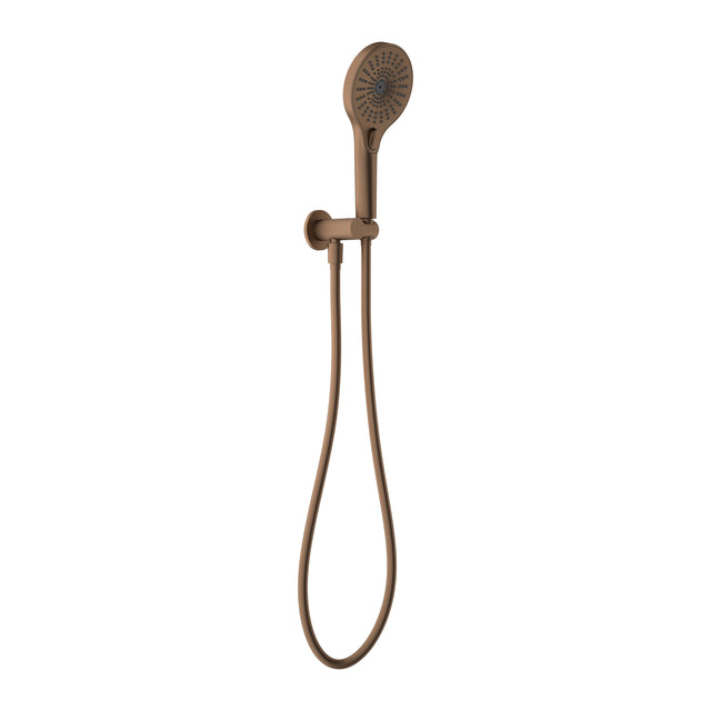 Nero Opal Shower Bracket Brushed Bronze Shower Nero