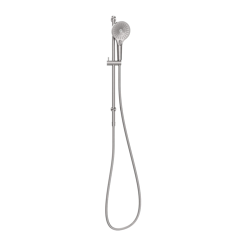 Nero Opal Shower Rail Brushed Nickel Shower Nero