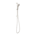 Nero Opal Shower Rail Brushed Nickel