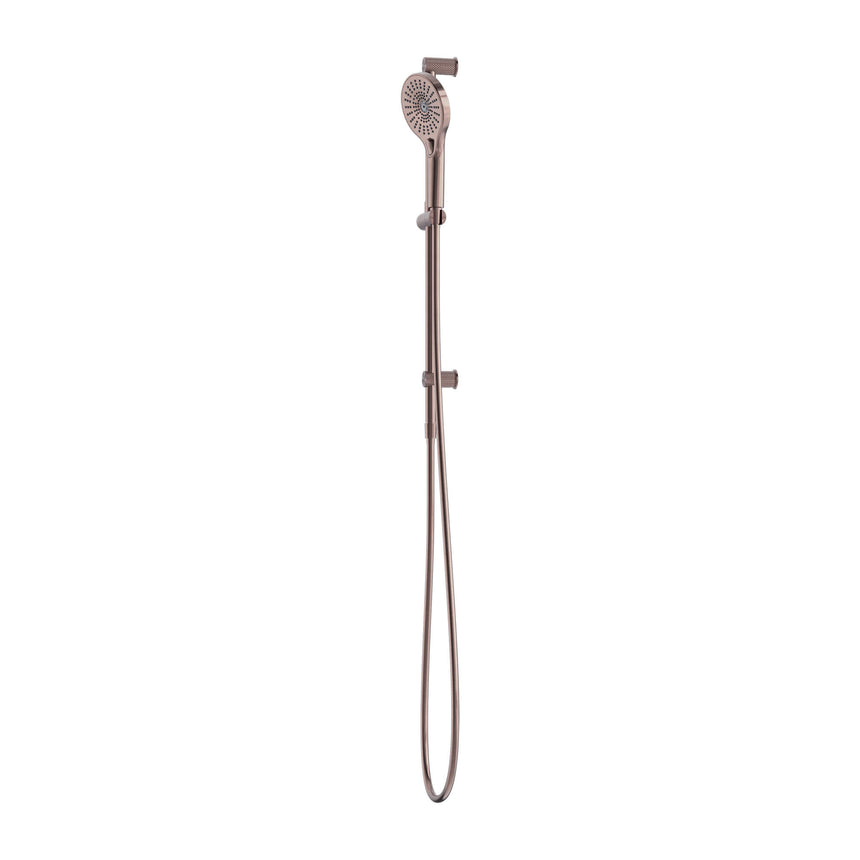 Nero Opal Shower Rail Brushed Bronze Shower Nero