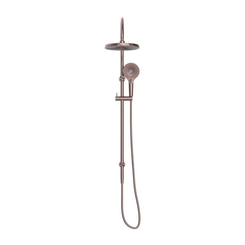 Nero Opal Shower Set Brushed Bronze Shower Nero